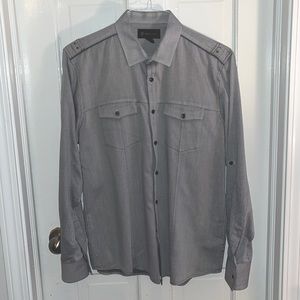 INC International Concepts Mens Button Down Shirt